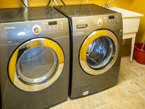 Laundry in the main house